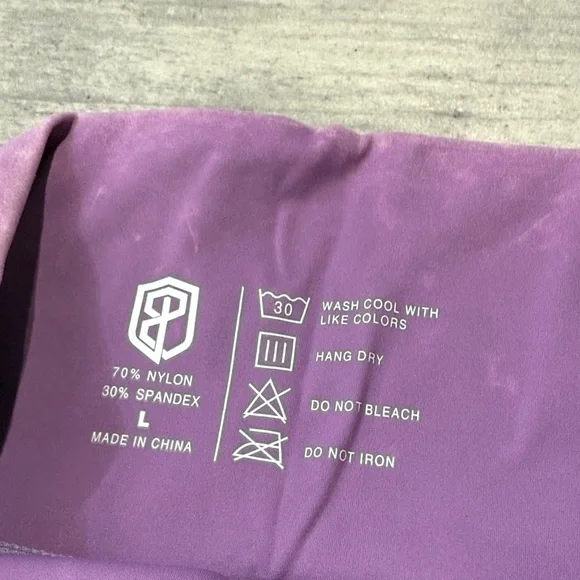 Women's Purple Shorts - Picture 2 of 3